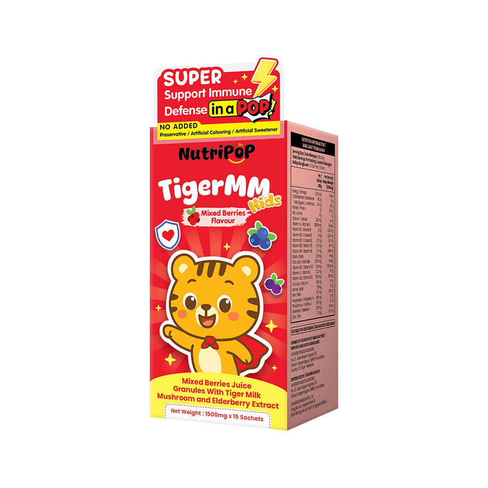 NutriPOP TigerMM Kids Red in a POP