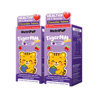 NutriPOP TigerMM Kids Purple in a Chew 30s x 2 Boxes